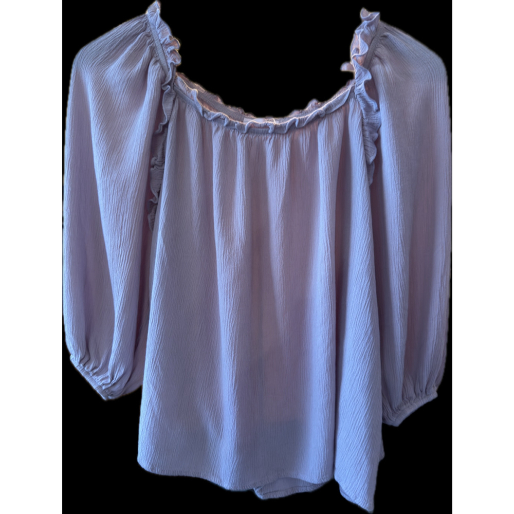 Women's Pink Lily Blouse, Small,‎ Lavender
